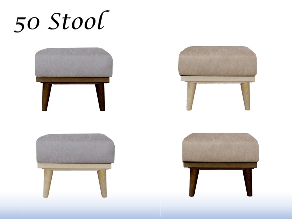 北欧系　オットマン 送料無料】コンパクト 木製 北欧 オットマン 腰掛け 足置き台 2色対応