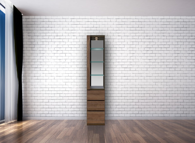 TA 幅40cm ガラス棚 コレクションボード 壁面コレクション ガラス