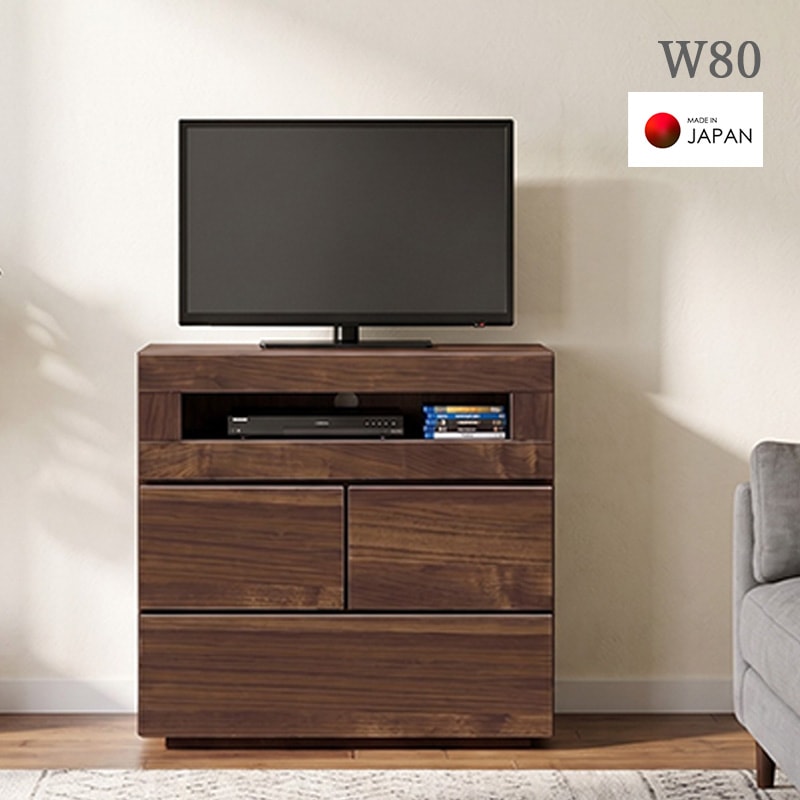 テレビ台 80幅 ハイタイプ TV台 木目 木製 80cm おしゃれ モダン 北欧