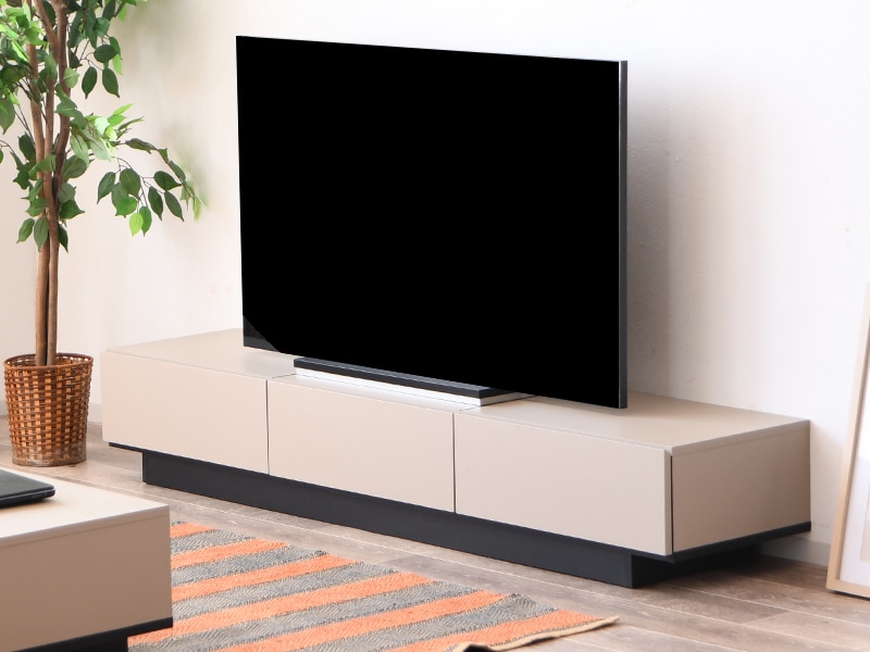 テレビ台 ローボード スリット加工 完成品 日本製 国産 tv台 ロー