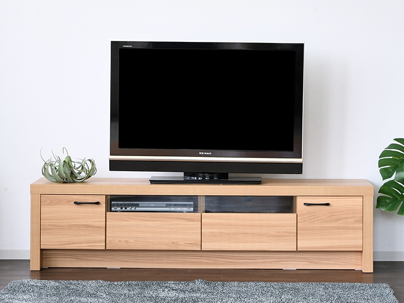 テレビ台 ローボード 180 完成品 木目調 収納 TV台 TVボード 木製