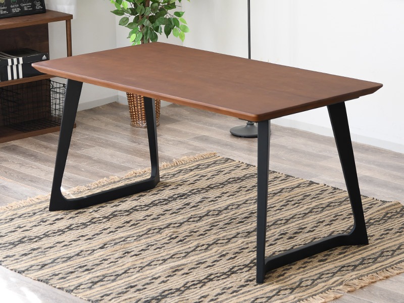 ダイニングテーブル 幅150cm 単品 4人用 テーブルのみ 木製 天然木