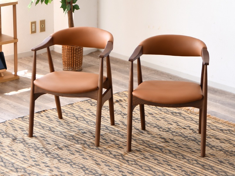 【新品】DiningChair木製ダイニングチェアー【アッシュ2脚セット】 2脚セット］お掃除ロボット対応 ダイニングチェア 完成品