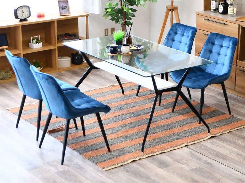 �����˥󥰣������å� 4�ͳݤ� ������� �����˥󥰥ơ��֥� ���饹�ơ��֥� ���饹ŷ�� ��Ǽ�դ� ê�դ� 140cm Ʃ�� ���ꥢ  �����˥󥰥����� �٥���Ĵ 4�ӥ��å� �ڹ��� ��86120-86108-09-s5��