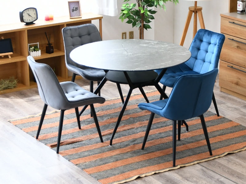 �����˥󥰥ơ��֥륻�å� 5�� �߷��ơ��֥� �ݥơ��֥� ���饹 �����˥󥰥ơ��֥륻�å� ����Ĵ �������� 110cm ��Ǽ�դ� ê�դ� ���ե��ơ��֥� �٥���Ĵ 4�ͳݤ� ��86124-86108-09-s5��