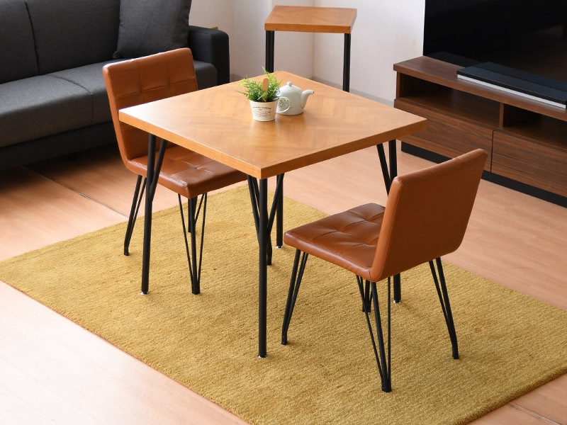 إܡ ˥3å ˥󥰥ơ֥륻å 2ͳݤ եơ֥  75cm ѥ   餷 41061-s3