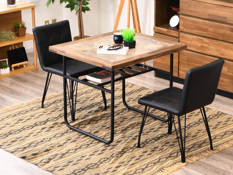 ˥󥰥ơ֥륻å 85cm 3å 2ͳݤ  ˥󥰥å  ơ֥ ߥ  ˥󥰥 ե ڹ ƥꥢ 61250-41062-63-s3