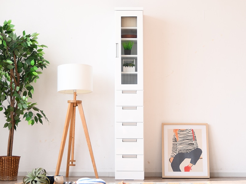 大川工芸隙間家具食器棚