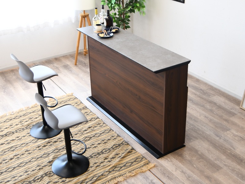 バーテーブル カウンターテーブル セラミック 3点セット 2人掛け 自宅