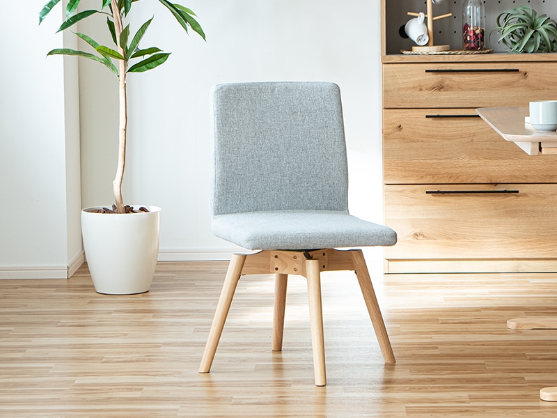 360度回転イス　チェア　天然木　低床　低めのイス 360度回転イス チェア 天然木 低床 低めのイス