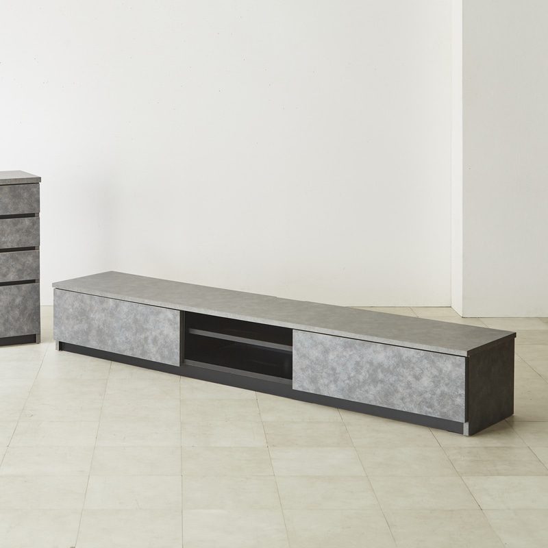 サンコウ 日本製 210cm幅テレビボード ＜ロール＞ | 店舗,（株