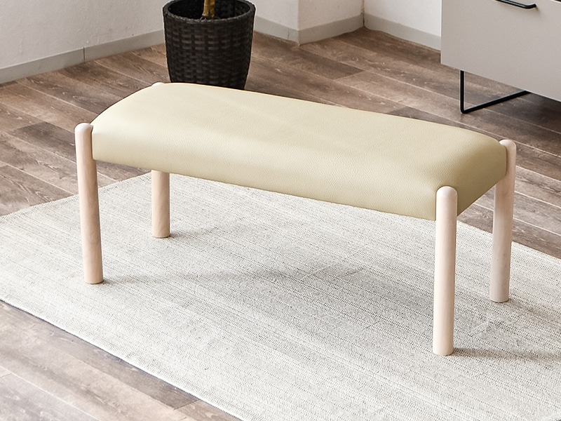 ダイニングベンチ 玄関 エントランスベンチ 2人用 ふたり 二人掛け