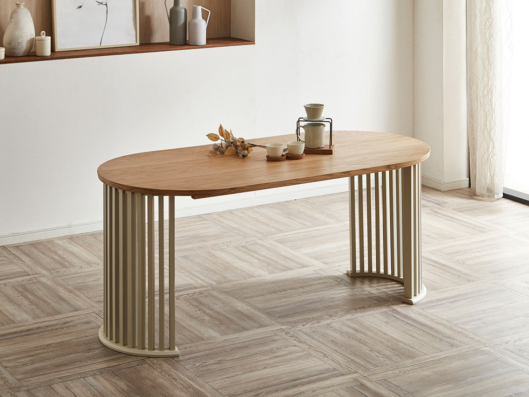 ダイニングテーブル オーク LIVING TABLE ナチュラル 北欧