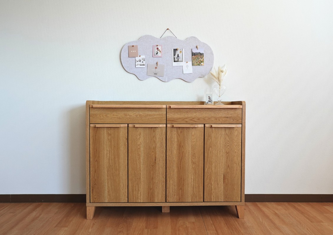 キャトルセゾン　廃盤品木製収納キャビネット　4ブロック キャトルセゾン廃盤品木製収納キャビネット4ブロック