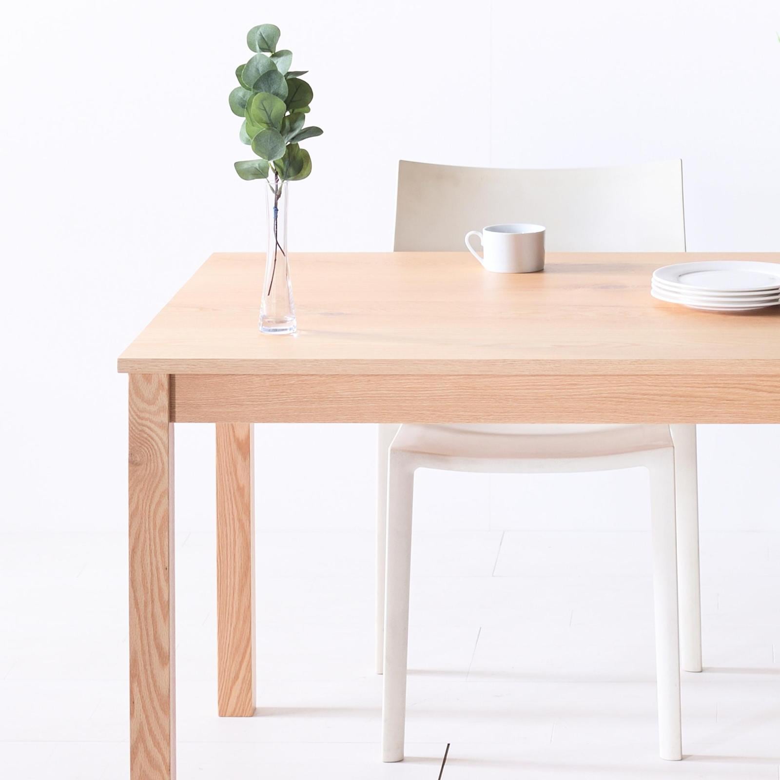 大川家具 地元生産品】 NO1ダイニングテーブル 120 オーク | 店舗