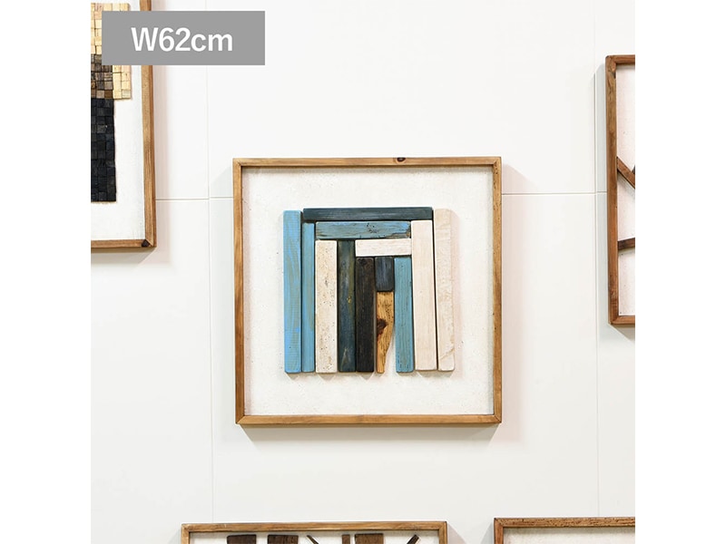 アートパネル 壁掛け インテリア ヴィンテージ 62×62cm アート