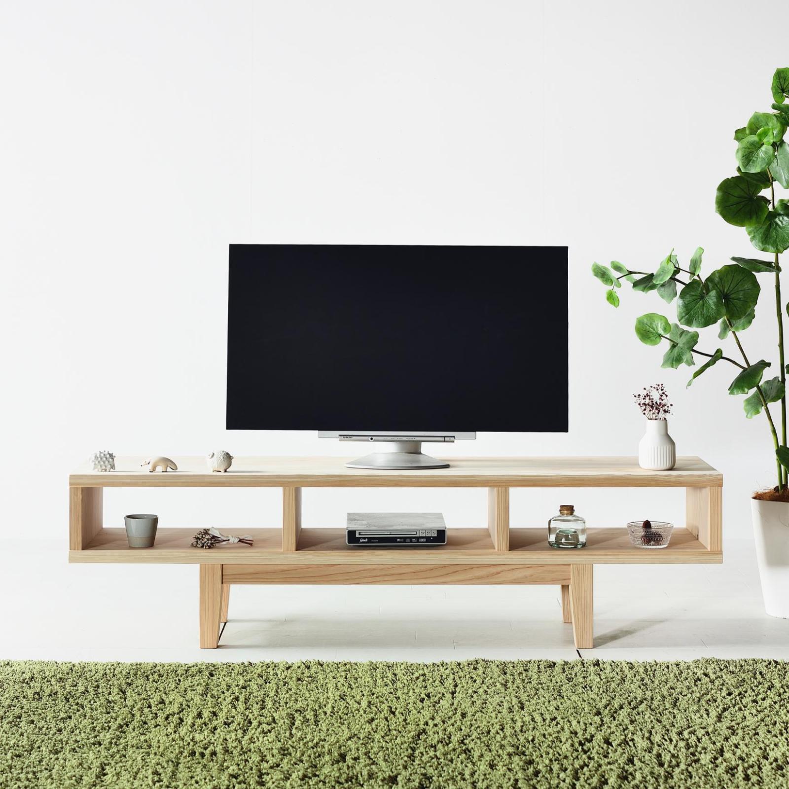 テレビ台　テレビボード　天然木　木製　北欧風　タモ材　ウレタン樹脂塗装 000000000272_nDFoL9b.jpg
