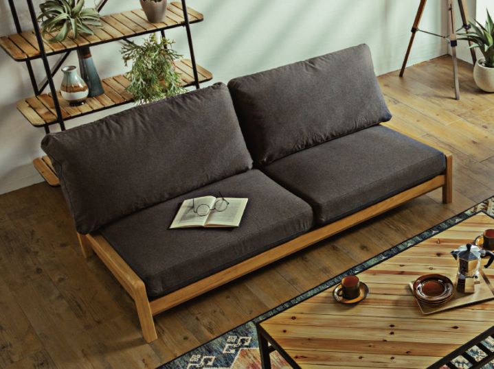 送料無料】お部屋が広く見えるロータイプのソファ ローソファ ソファ