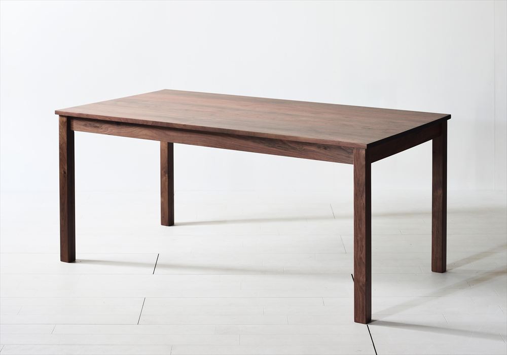 大川家具 地元生産品】 NO1ダイニングテーブル 120 ウォールナット