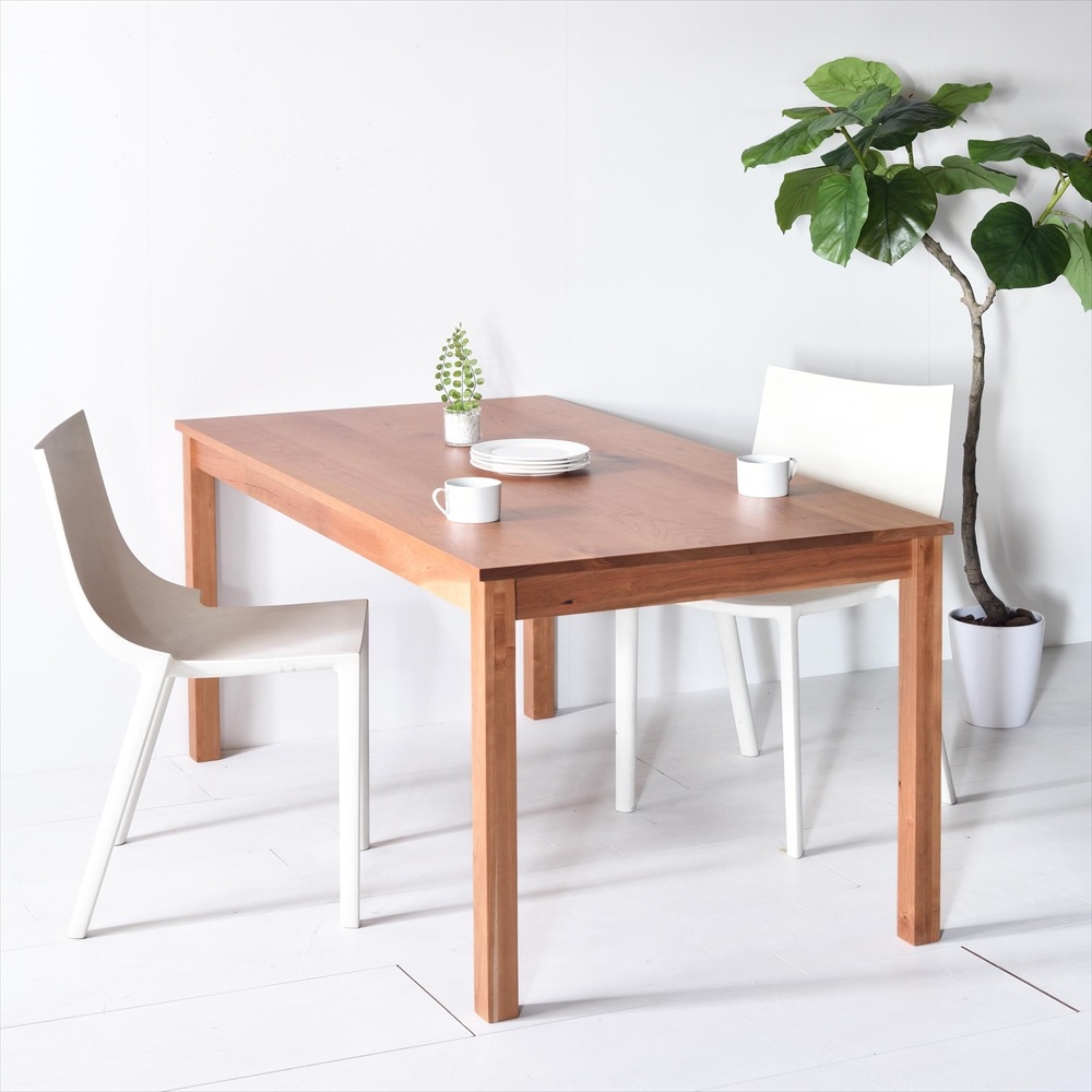 大川家具 地元生産品】 NO1ダイニングテーブル 120 チェリー | 店舗