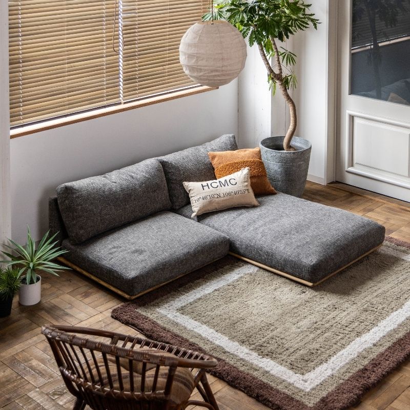 DELKA】カウチソファ【2色展開】 | 店舗,株式会社河口家具製作所