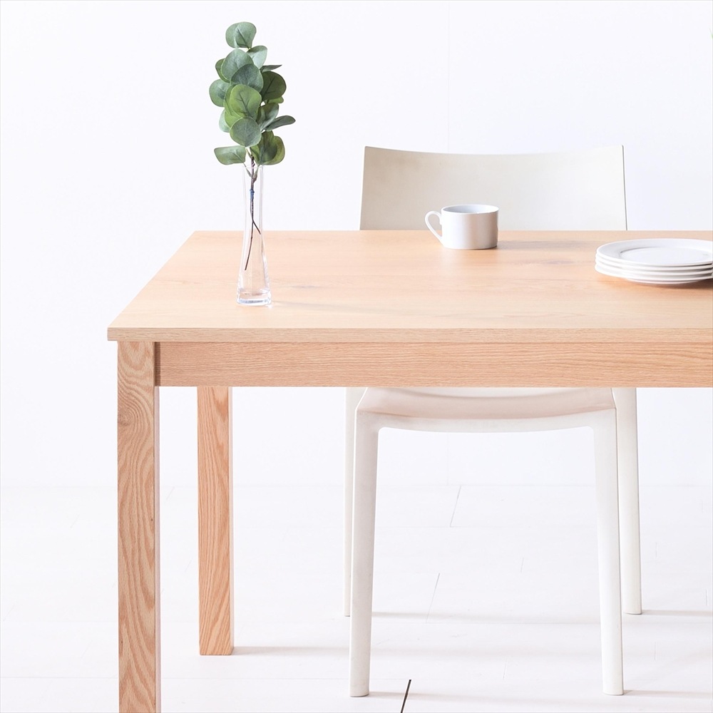 大川家具 地元生産品】 NO1ダイニングテーブル 120 オーク | 店舗