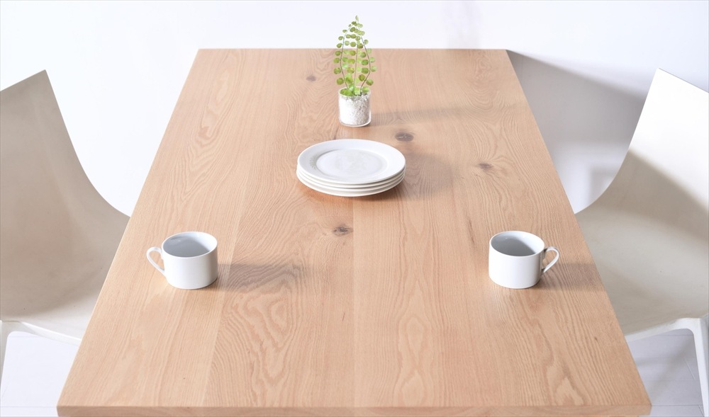 大川家具 地元生産品】 NO1ダイニングテーブル 120 オーク | 店舗