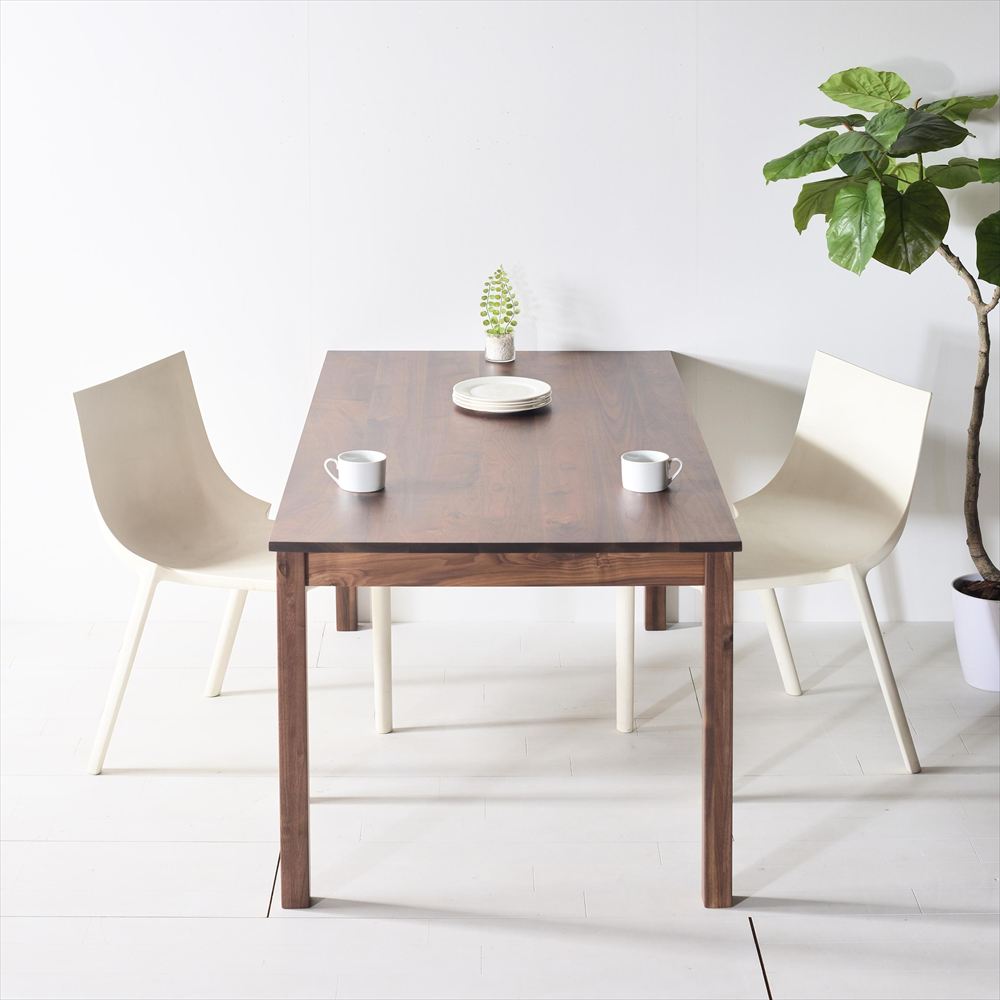 大川家具 地元生産品】 NO1ダイニングテーブル 150 ウォールナット
