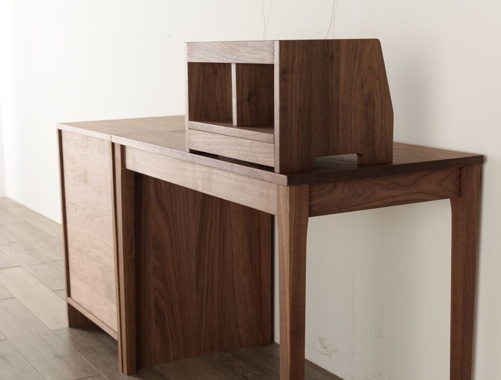 レフライン90 デスク オーク材 | 店舗,有限会社 野中木工所 | 大川市