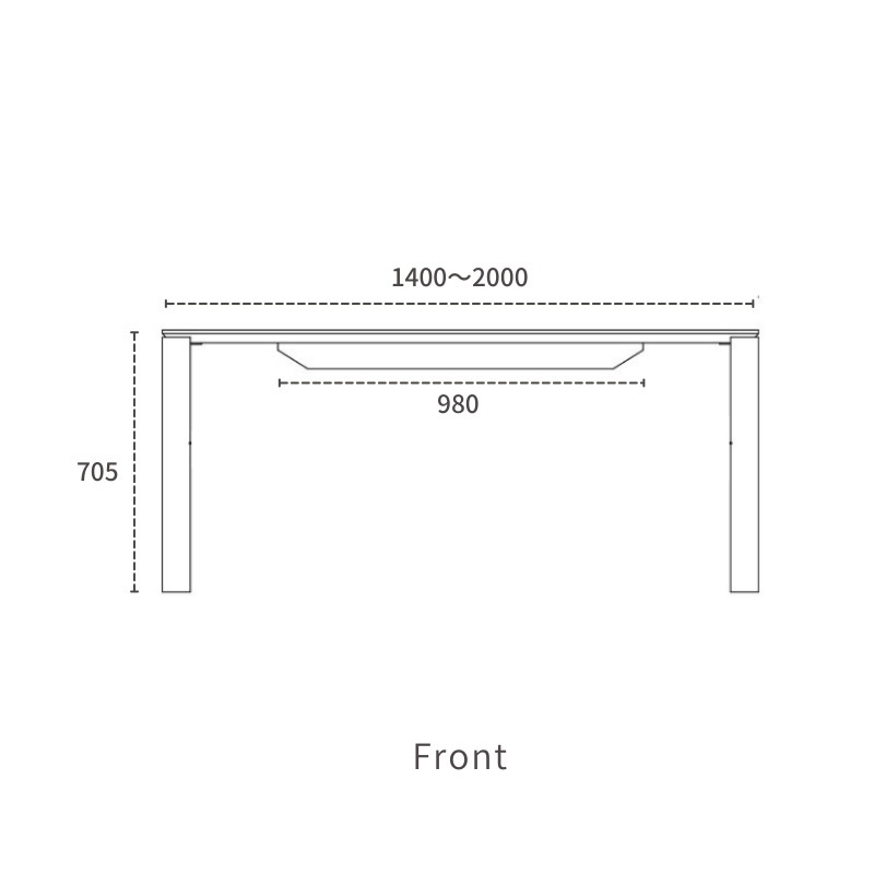 ME 】ダイニングテーブル【 脚NEWcolor white】 | 店舗,株式会社河口