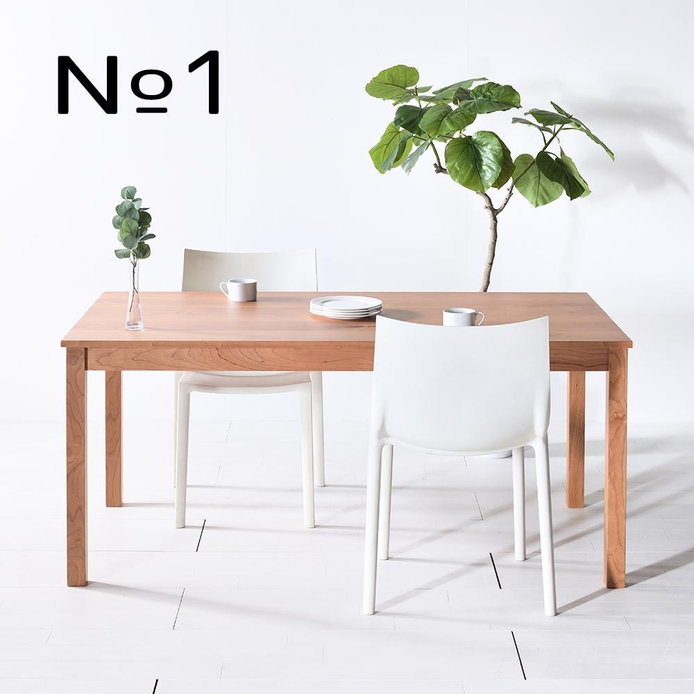 大川家具 地元生産品】 NO1ダイニングテーブル 180 チェリー | 店舗