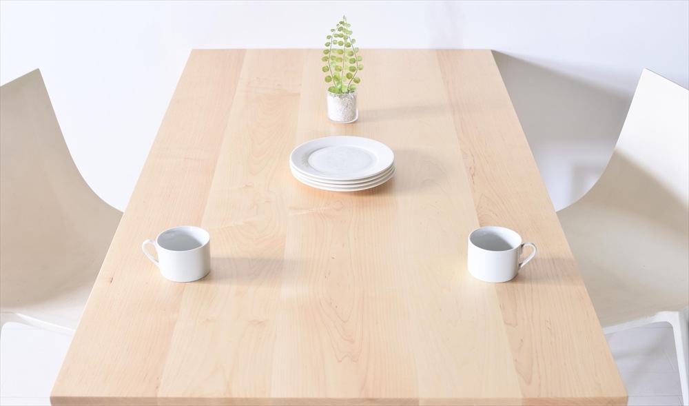 大川家具 地元生産品】 NO1ダイニングテーブル 180 メープル | 店舗 