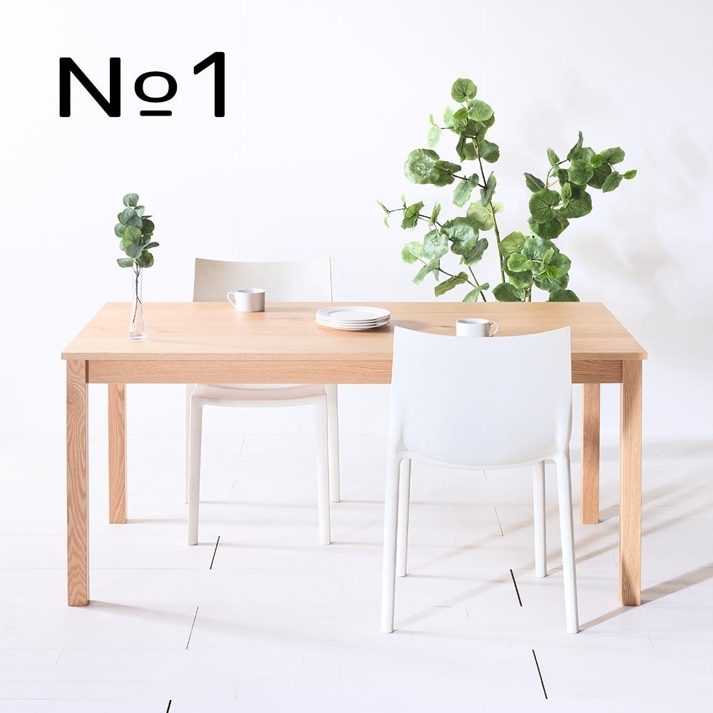 大川家具 地元生産品】 NO1ダイニングテーブル 180 オーク | 店舗