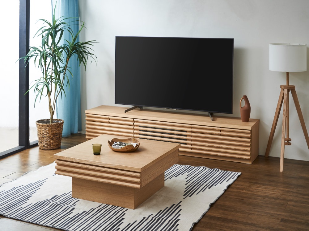 送料無料／ 幅80cmテーブル センターテーブル スクエア 正方形