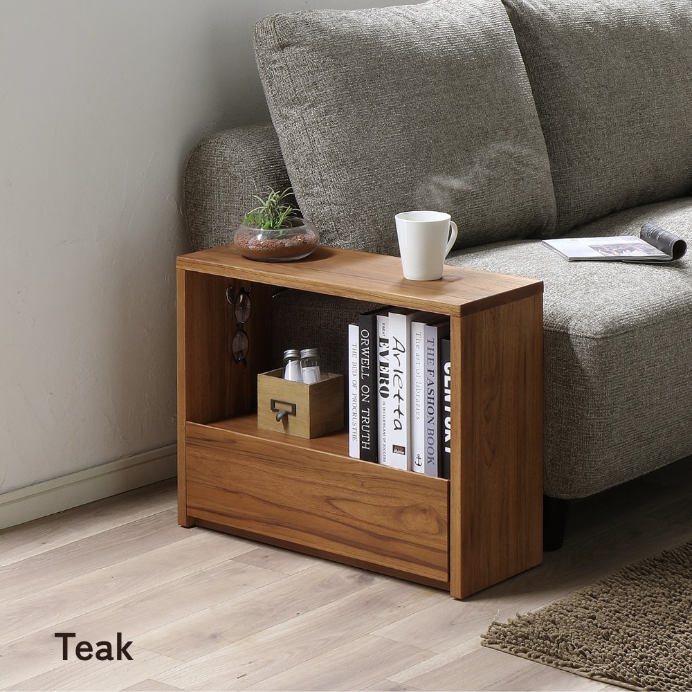 zephyr- ゼファー 60サイドテーブル（ウォールナット/ホワイトオーク