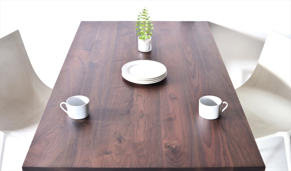 お部屋をシンプルに 】 セブンダイニングテーブル 120 ウォールナット