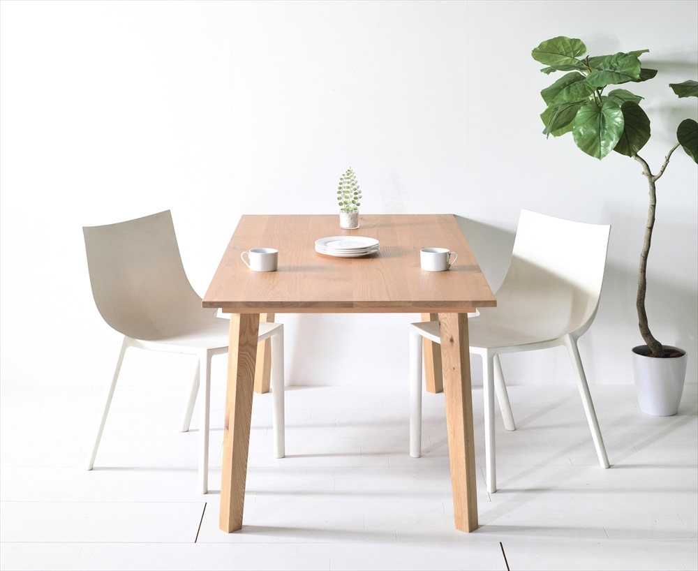 お部屋をシンプルに 】 セブンダイニングテーブル 120 オーク | 店舗