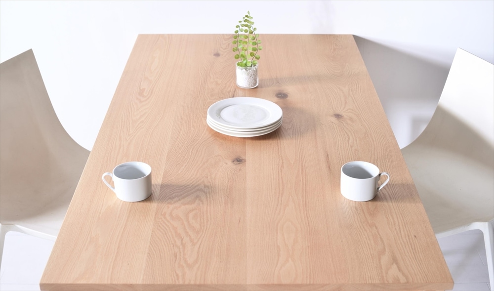 お部屋をシンプルに 】 セブンダイニングテーブル 120 オーク | 店舗