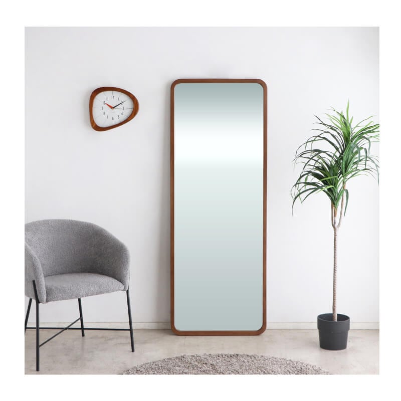 スタンドミラー 全身 幅60 高さ160 飛散防止 姿見 おしゃれ 鏡 全身鏡