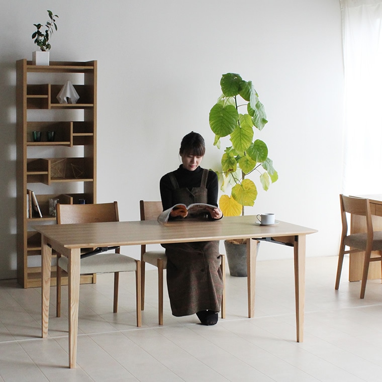 折り畳みダイニングテーブル CONE 160x80x70cm WAプラス | 店舗,WA