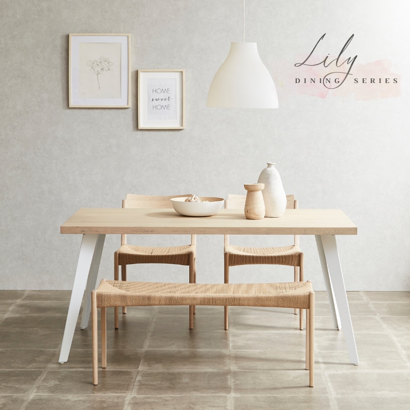 Lily】ダイニングテーブル 150㎝ 単品 | 店舗,株式会社河口家具製作所