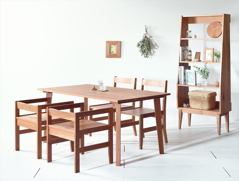 お部屋をシンプルに 】 セブンダイニングテーブル 150 チェリー | 店舗