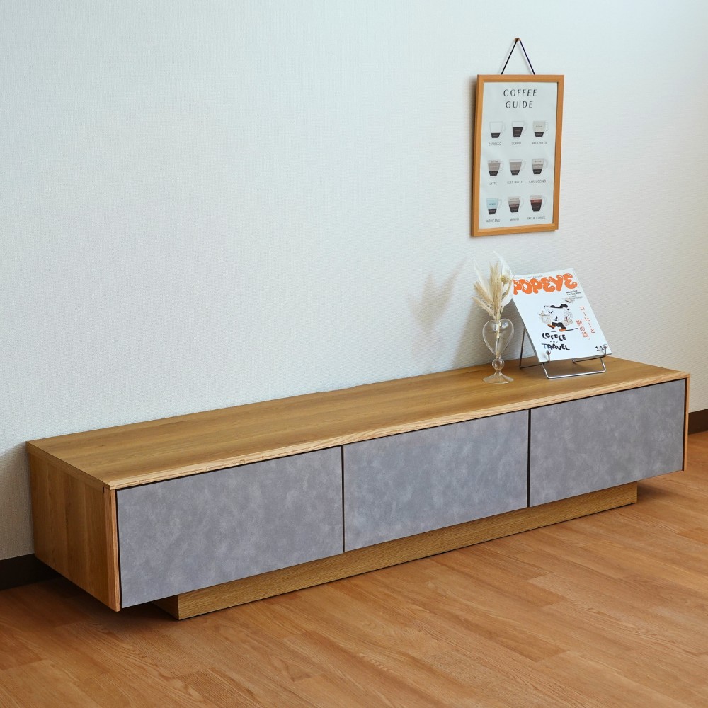 logic- ロジック 180TVボード（ウォールナット/ナチュラル） | 店舗