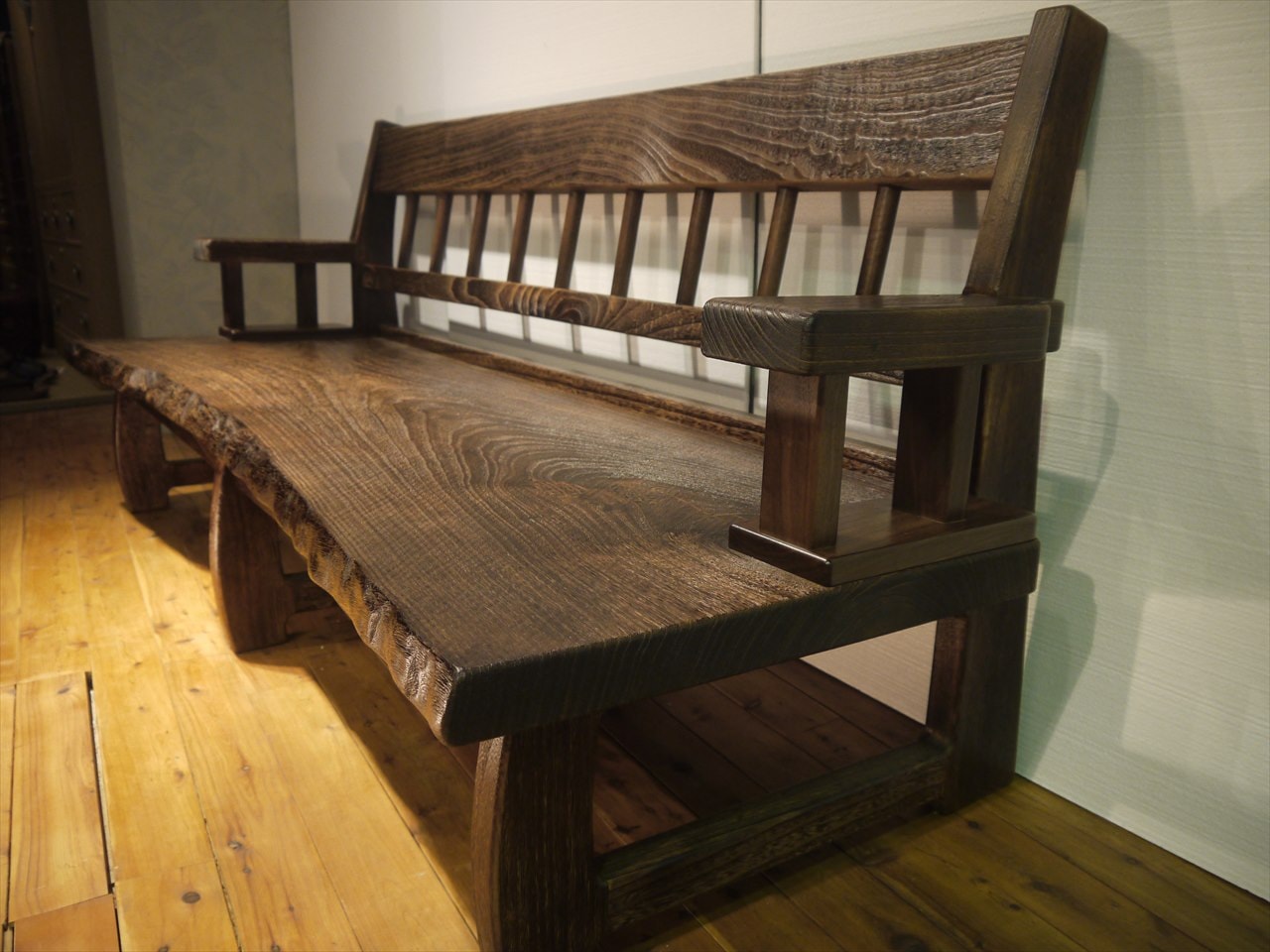 焼桐お昼寝ベンチ | 店舗,桐里工房 | 大川市公式オンラインショップ
