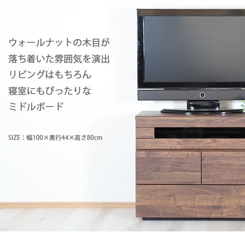 次回入荷2月下旬頃】テレビボード 100 おしゃれ ハイタイプ モダン