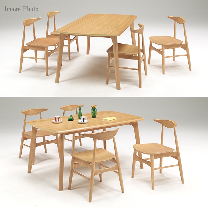 ダイニングテーブルセット 4人掛け 5点セット 木製 テーブル 幅150