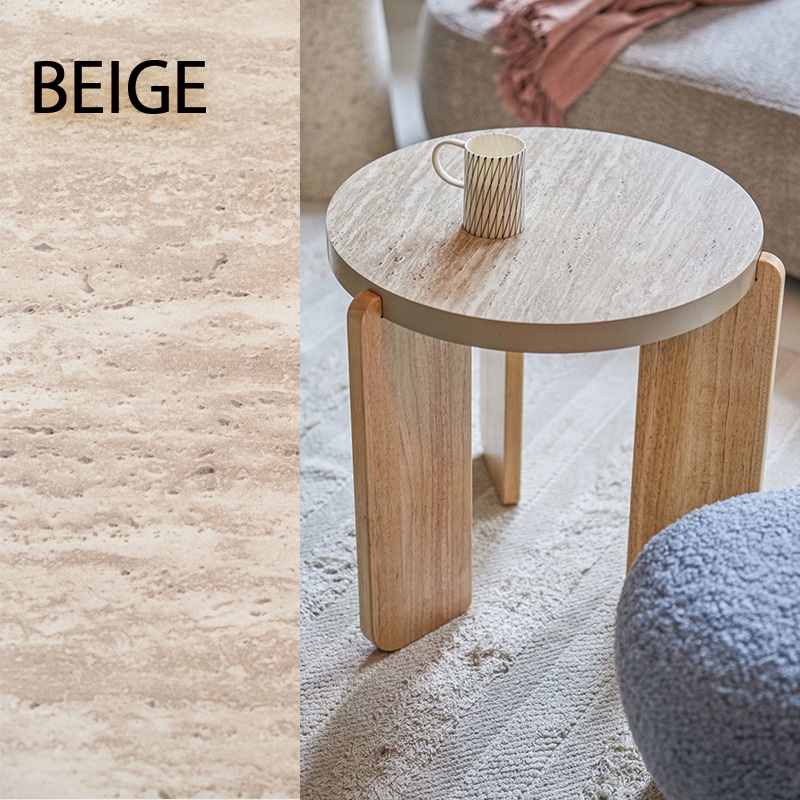 サイドテーブル 木製 丸 おしゃれ ラウンドテーブル 円形 天然木 北欧