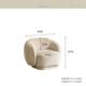 ��Arc sofa��1P���ե��ڥۥ磻�ȥ��졼�����