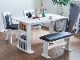    �����˥󥰡�4�����åȡ��ݥѥ�����Ĺ���ơ��֥롡�ʥ��å����ơ��ơ��֥롿������ 2�ӡ��٥�� 1�ӡˡ����б��Ϳ�����4�͡�