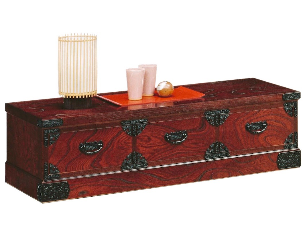 越後民芸家具 トールチェスト 殺し 